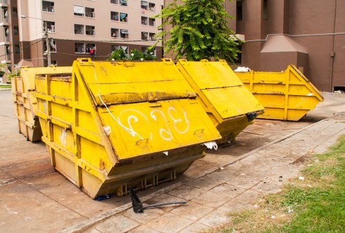 GreenWaste Solutions team managing commercial waste in Catford