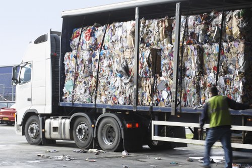 Professional waste clearance team at work in Catford