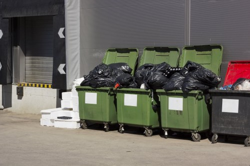 Final steps in furniture disposal process