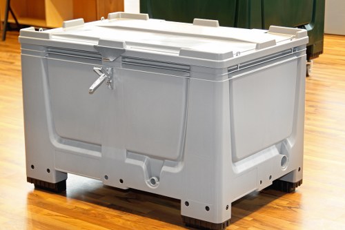 Man-and-van preparing for a removal on a busy Catford road